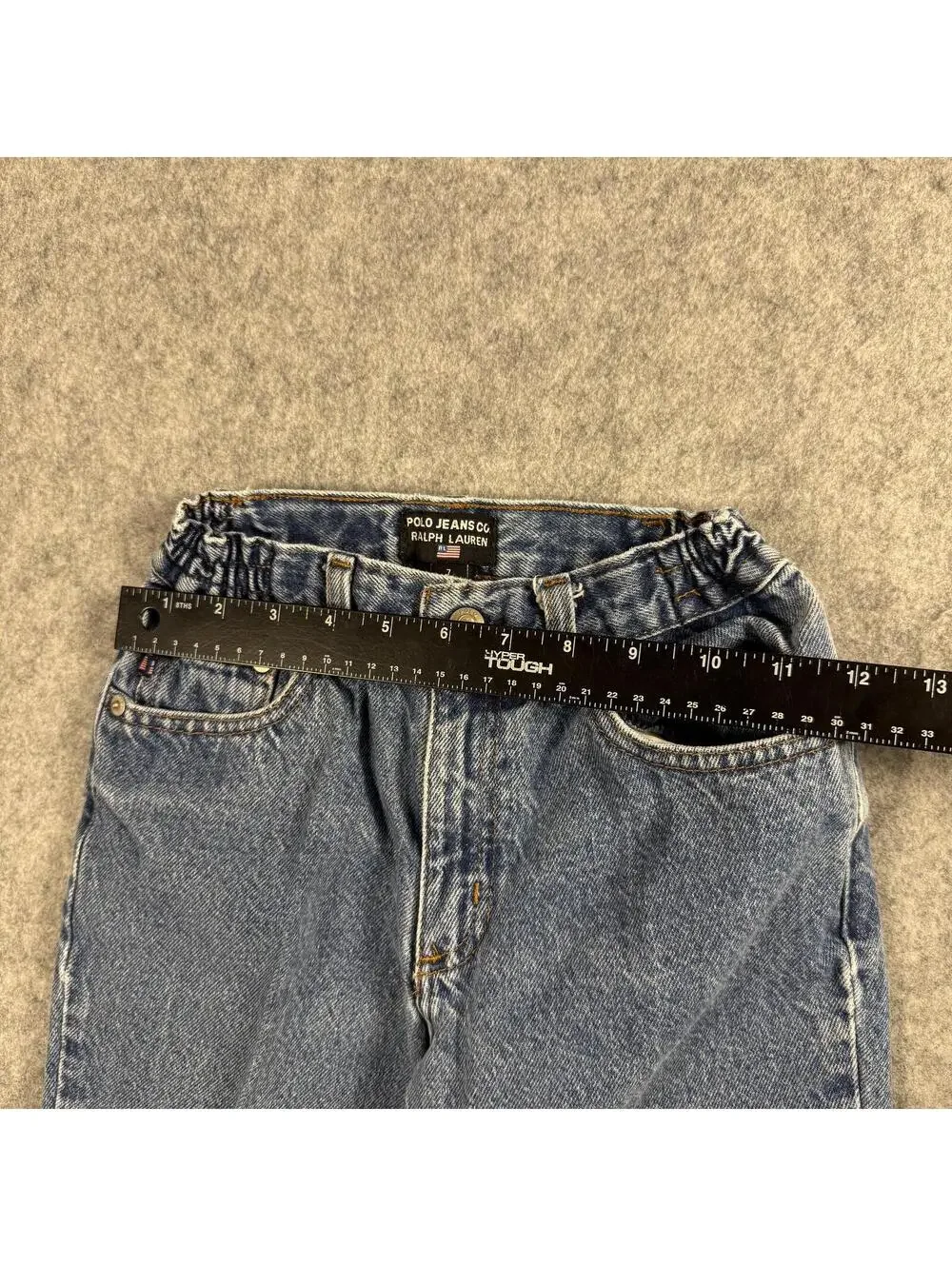 Polo Ralph Lauren Denim Jeans Medium Wash Straight Leg 7